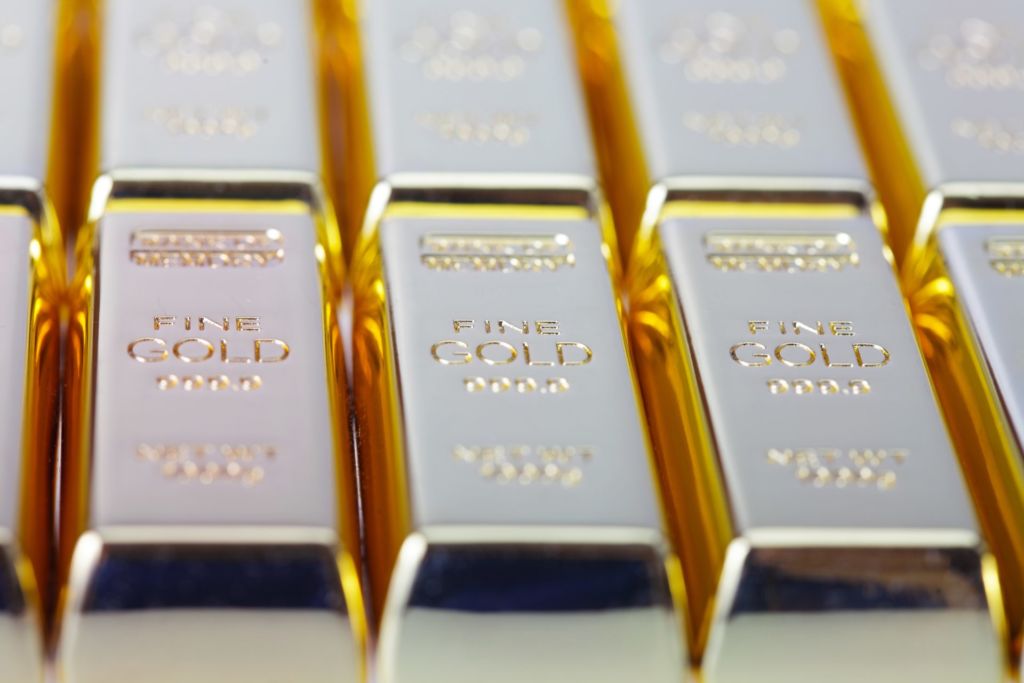 Gold ingots to convey the value of practice