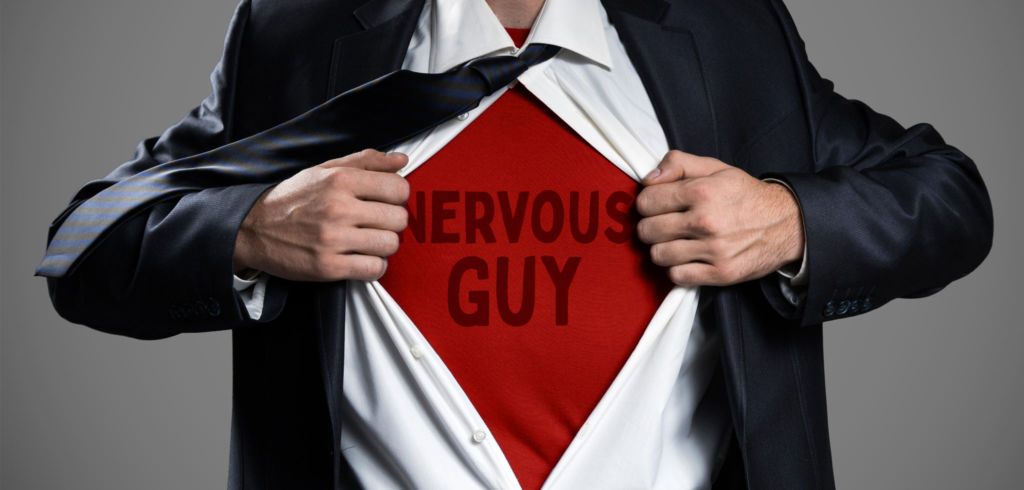 Don't be nervous the supervillain of speaking