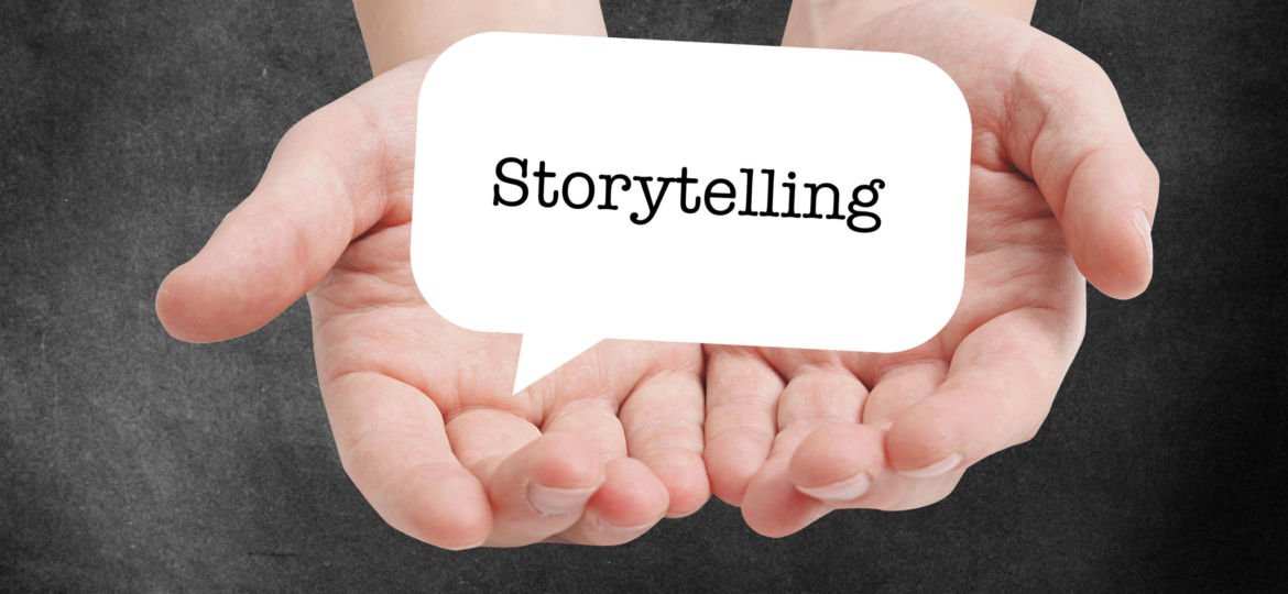 Story telling is an important part of a talk