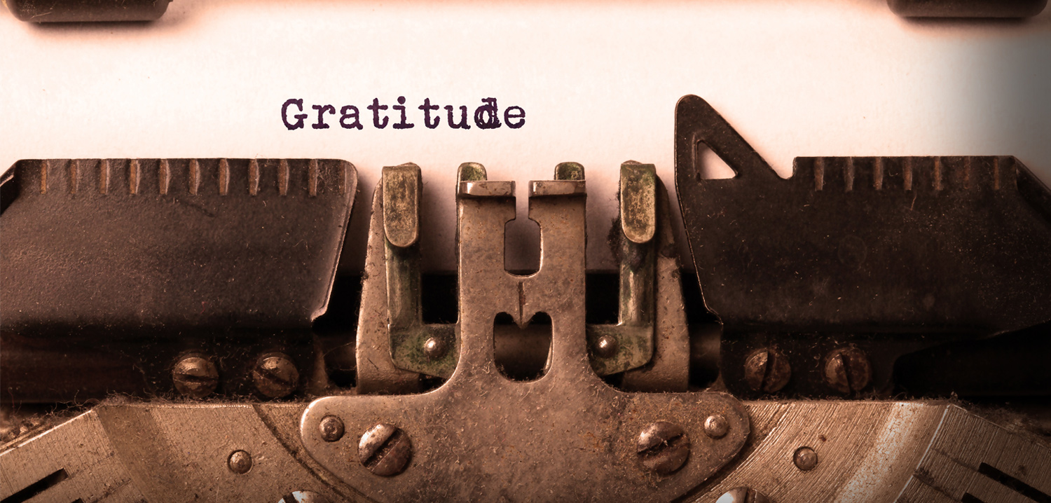 Gratitude is key